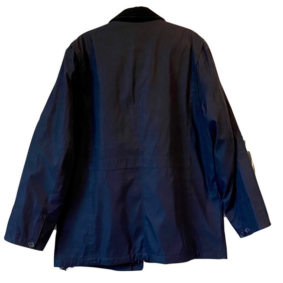 NEW WOT - Men’s London Fog Jacket Thick Fleece Lined Corduroy Trimmed Size Large - Picture 2 of 12